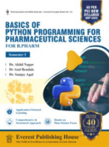 Basics of Python Programming for Pharmaceutical Sciences